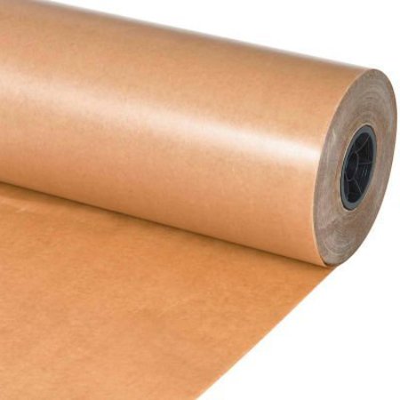 THE PACKAGING WHOLESALERS Waxed Paper, 24"W x 1500'L, Kraft, 1 Roll PWP2430